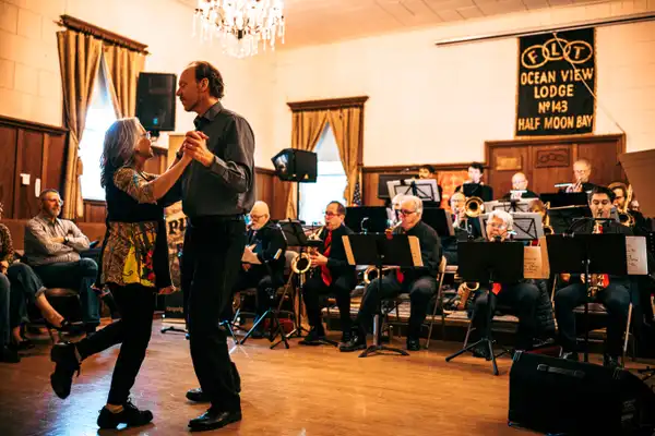 Dancers at Odd Fellows in Half Moon Bay