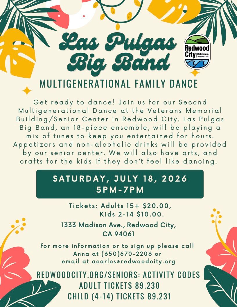 Second Multigenerational Family Dance at Veterans Memorial Building